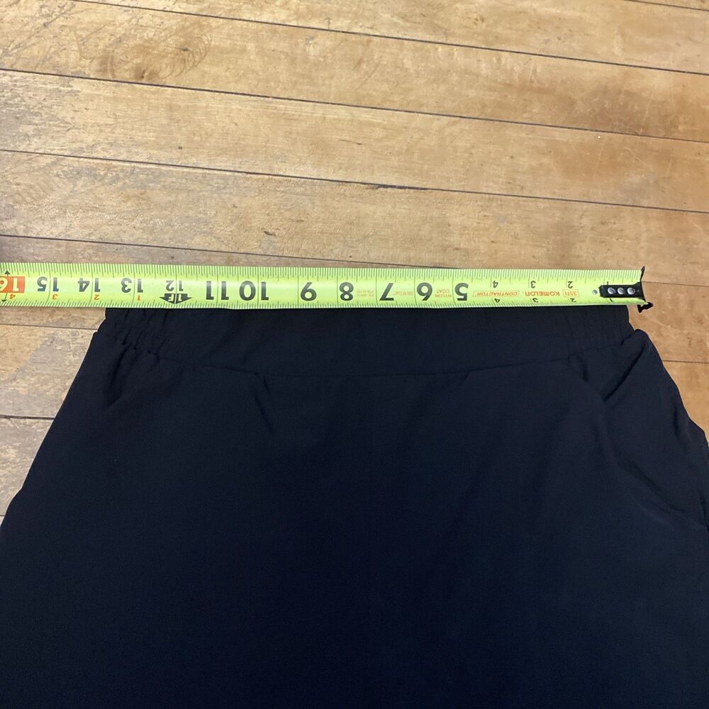 Fabletics Women’s Size Small Wide Leg Black Windpants Track Pants - Picture 3 of 10